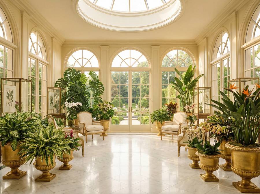 草莓视频植物短视频-豪宅植物园视频展示