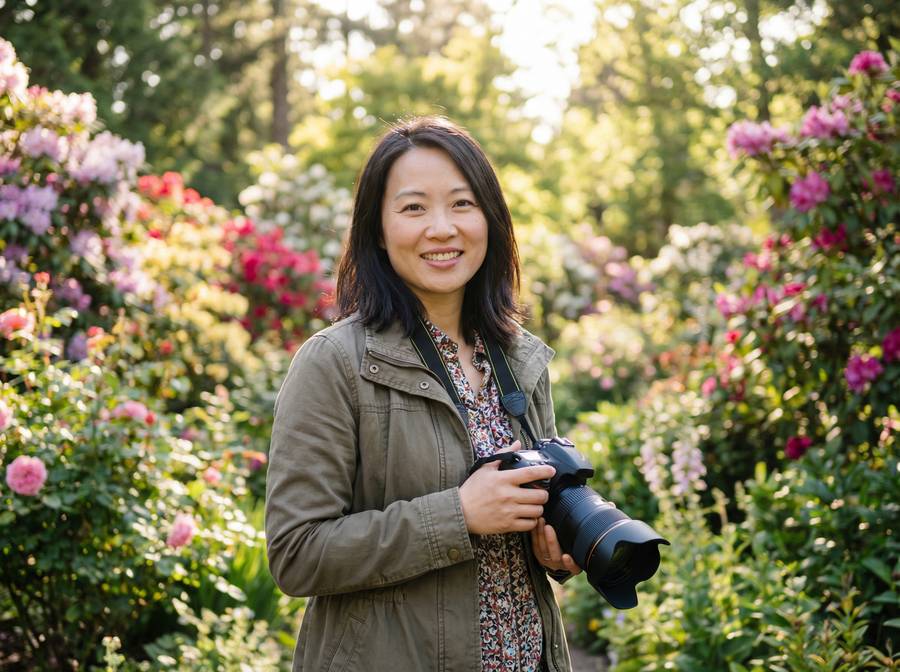 草莓视频植物摄影师苏雨晴 - 首席植物摄影师